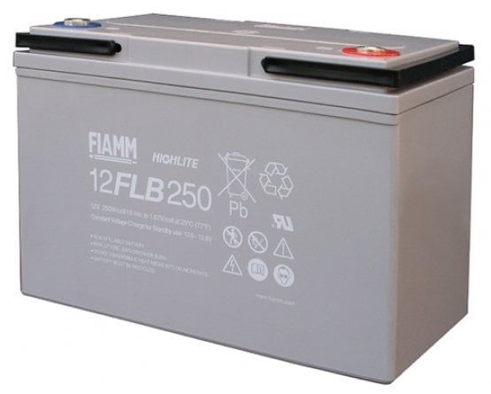 12V/70Ah FIAMM 12 Years VRLA battery UPS 12FLB250