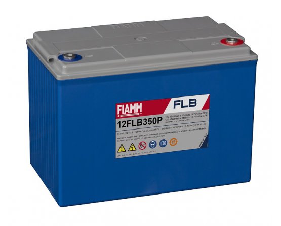 12V/90Ah FIAMM 12 Years VRLA battery UPS 12FLB350