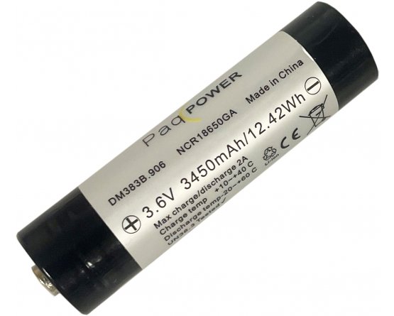 PaqPOWER NCR18650GA Li-Ion battery