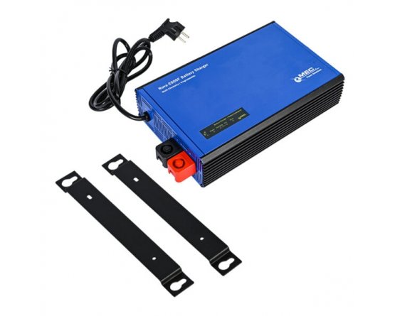 2000W adjusteable charger available for Lithium/VRLA