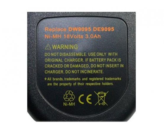 Dewalt DC410 battery DE9039/DC9096/DW9098