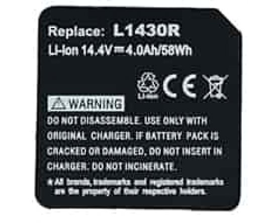 AEG BS 14 X battery L1414 14,4v/4Ah Li-Ion