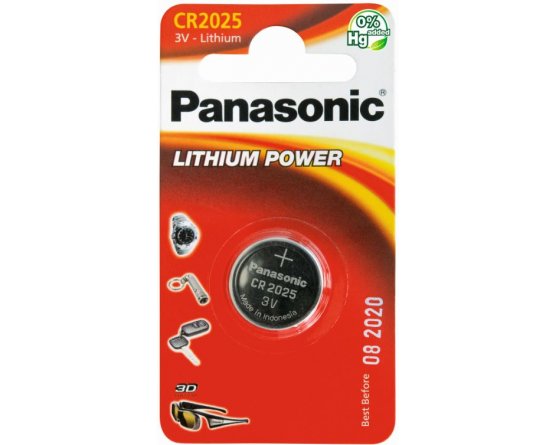 CR2025 Lithium coin battery Panasonic