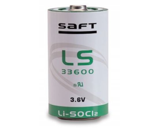 Saft lithium LS-33600 battey size D High Top