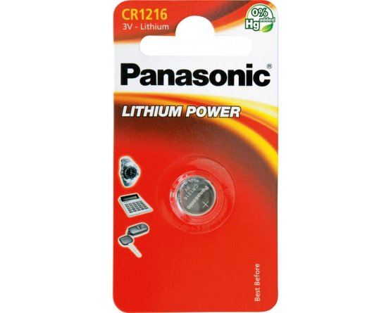 CR1216 Lithium coin battery Panasonic