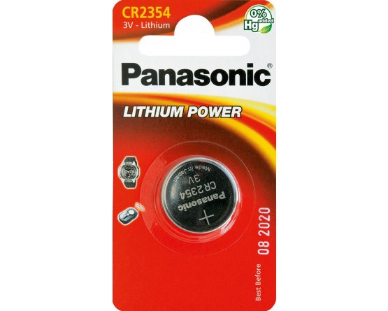 CR2354/1BP Lithium Knapcelle battery Panasonic