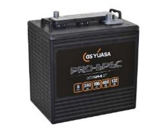 6V/240Ah Yuasa VRLA battery over 500 cyclic design life