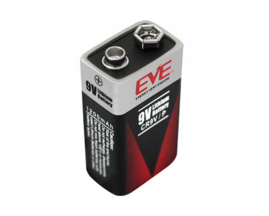 EVE Lithium batter 9V/1200mAh