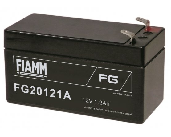 12V/1.2Ah FIAMM 5 Years VRLA battery FG20121A