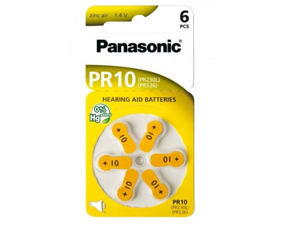 PR10HEP Panasonic micro battery 6 pieces