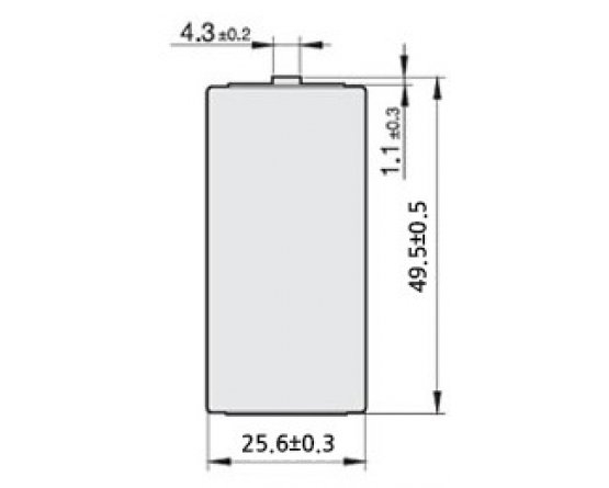 Tekcell Lithium C battery SB-C02