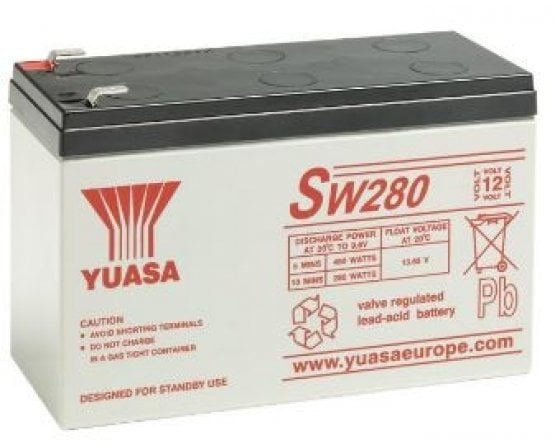 12V/7,8Ah Yuasa VRLA battery SW280