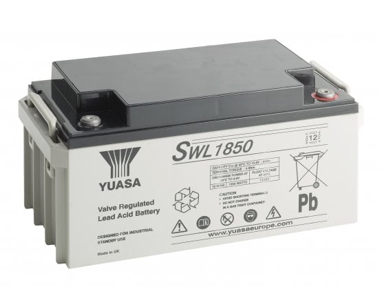 12V/74Ah Yuasa 10-12 years VRLA battery SWL1850-12FR