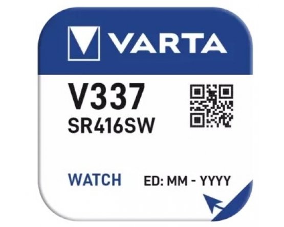 V337 Sølvoxid Knapcelle battery Varta SR416