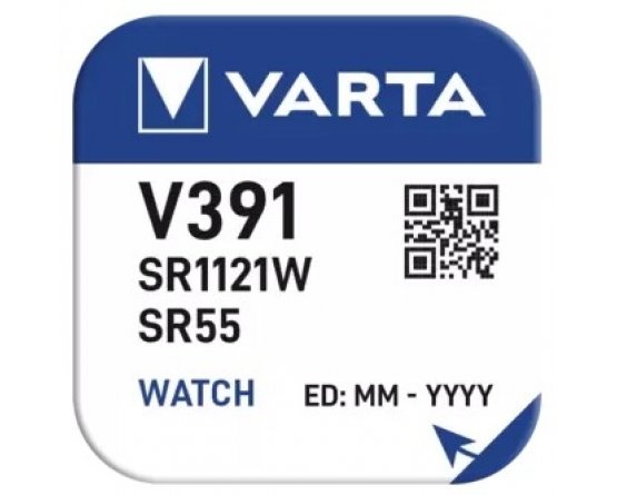 V391 Sølvoxid Varta battery 391/SR55