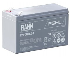12V/9Ah FIAMM 10 Years High Rate VRLA battery 12FGHL34