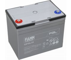 12V/33Ah FIAMM 10 Years VRLA battery 12FGL33