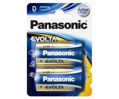 LR20/D Panasonic Alkaline batteri Evolta