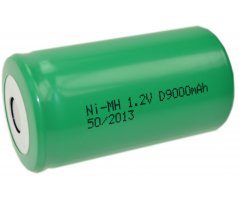 NiMH SIZE-D battery 1,2V 9000mAh High top