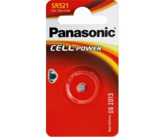 SR521 Panasonic Silver oxide coin battery SR63