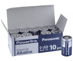 LR20/D-Size Powerline battery/10-pack