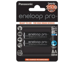 AA/Panasonic eneloop pro AA batteries/2pcs
