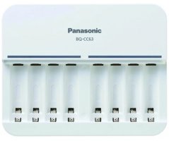 Panasonic charger 8-slot BQ-CC63E