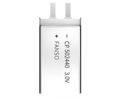 Fanso 3V lithium battery 550mAh Ultra-Thin