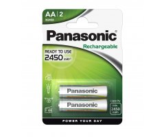 AA/P6P Panasonic genopladelig 2450mAh