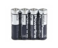 AAA/LR03 Powerline battery/4-pack folie