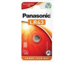 LR43 Panasonic Alkaline A86/AG12 battery