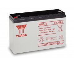 6V/10Ah Yuasa 3-5 years VRLA battery NP10-6