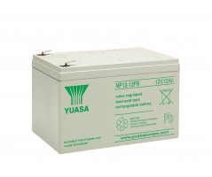 12V/12Ah Yuasa 3-5års VRLA battery NP12-12FR