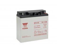 12V/17,2Ah Yuasa 3-5 years VRLA battery NP18-12B