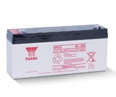 6V/3Ah Yuasa 3-5 years VRLA battery NP3-6