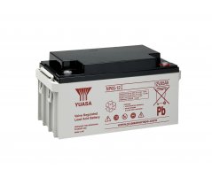 12V/65Ah Yuasa 3-5 years VRLA battery NP65-12I