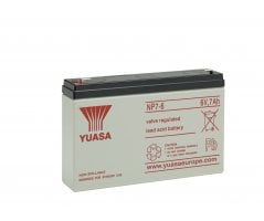 6V/7Ah Yuasa 3-5 years VRLA battery NP7-6