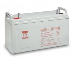 12V/100Ah Yuasa 10-12 years Blybatteri NPL100-12FR
