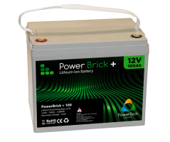 PowerBrick LiFePO4 battery 12V/100Ah