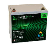PowerBrick LiFePO4 battery 12V/70Ah