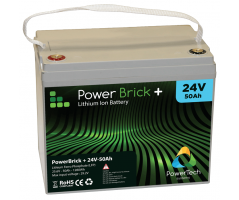 PowerBrick LiFePO4 battery 24V/50Ah