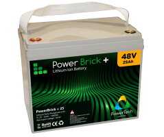 PowerBrick LiFePO4 battery 48V/25Ah