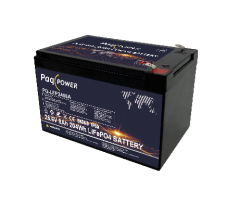 24V (25,6V) 8Ah 204Wh LiFePO4 PaqPOWER battery