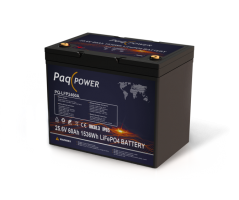 24V (25,6V) 60Ah 1536Wh LiFePO4 PaqPOWER battery