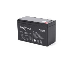 12V/7.2Ah PaqPOWER VRLA battery 5 years Superior