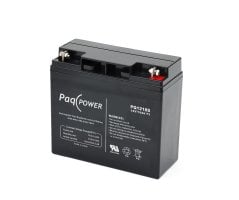 12V/18Ah PaqPOWER VRLA battery 5 years Superior