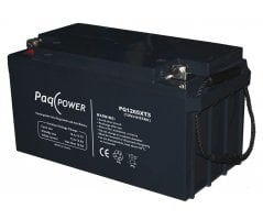 12V/65Ah PaqPOWER VRLA battery 10 years Extended