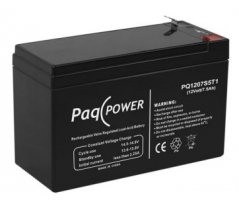 12V/7,5Ah PaqPOWER VRLA battery 5 years Superior