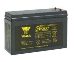 12V/6,2Ah Yuasa 3-5 years VRLA battery SW200
