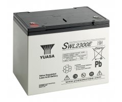 12V/80Ah Yuasa 10-12 års VRLA battery SWL2300EFR
